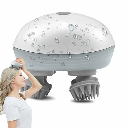 Electric Scalp Massager for Hair Growth & Relaxation