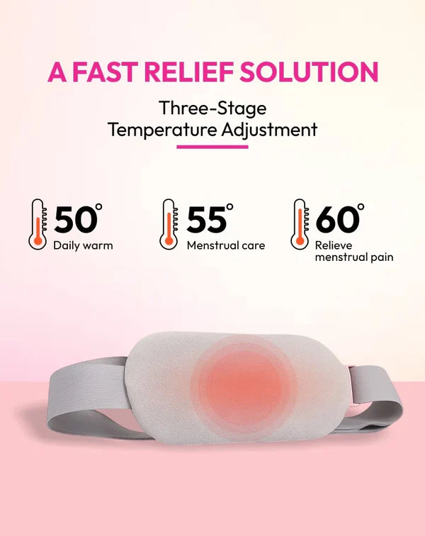 Period Pain Relief Massager with Heating Pad