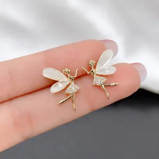 Korean Fairy Crystal Earrings